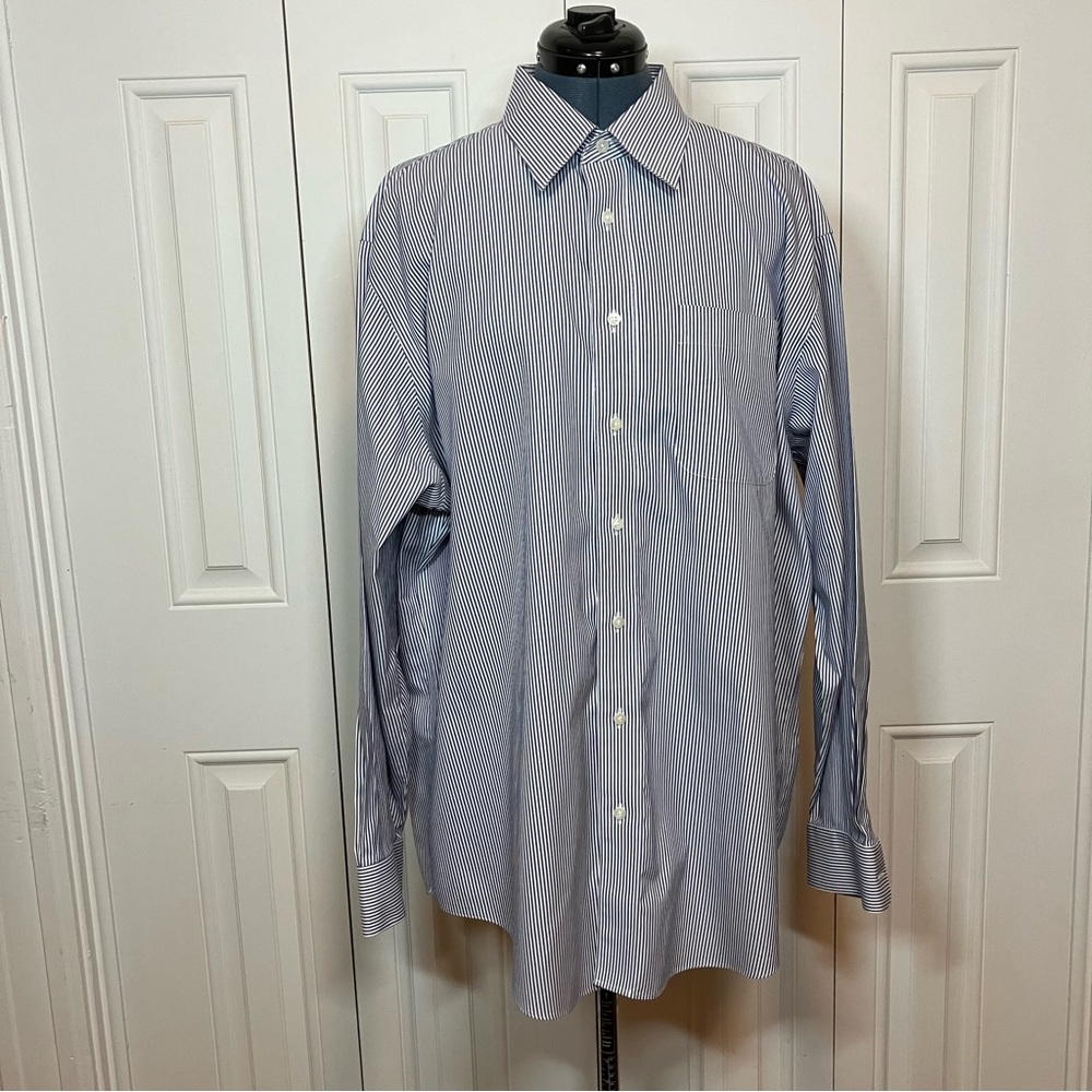 Enro Cotton 80’s 2 Ply Non Iron Shirt 17 34-35